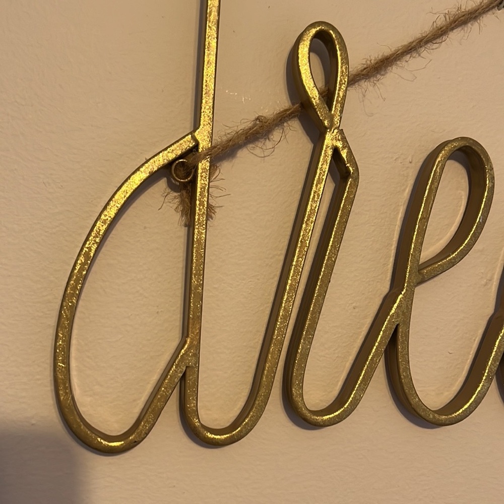 Dream wall hanging - Picture 3 of 4